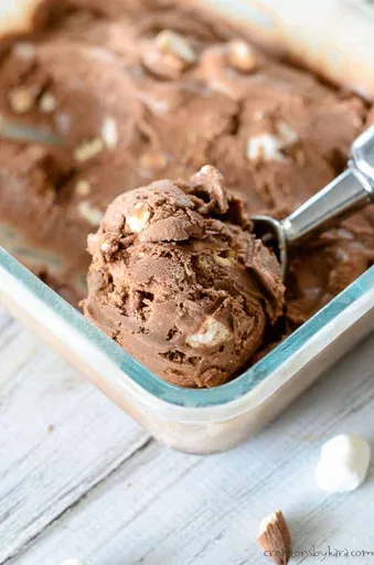 Best Rocky Road Ice Cream Recipe