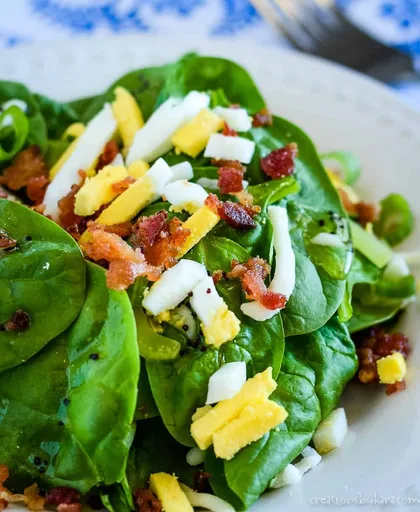 Ensalada de espinacas