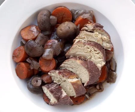 Slow Cooker Coq Au Vin