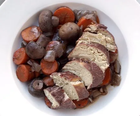Coq au Vin en cocotte lenta