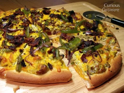 Bacon Egg and Cheese Pizza
