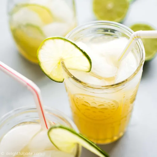 Vietnamese Lime Iced Tea (Tra Chanh Hanoi)
