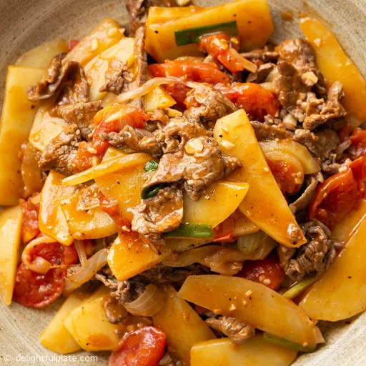 Vietnamese Beef Potato Stir-fry