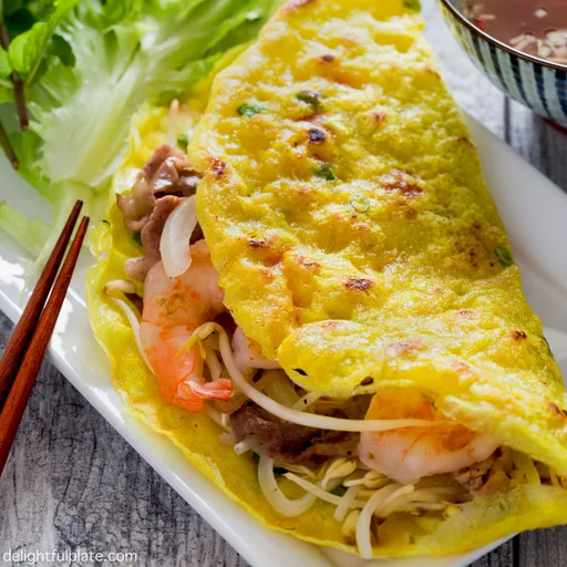 Cambodian Rice Pancake