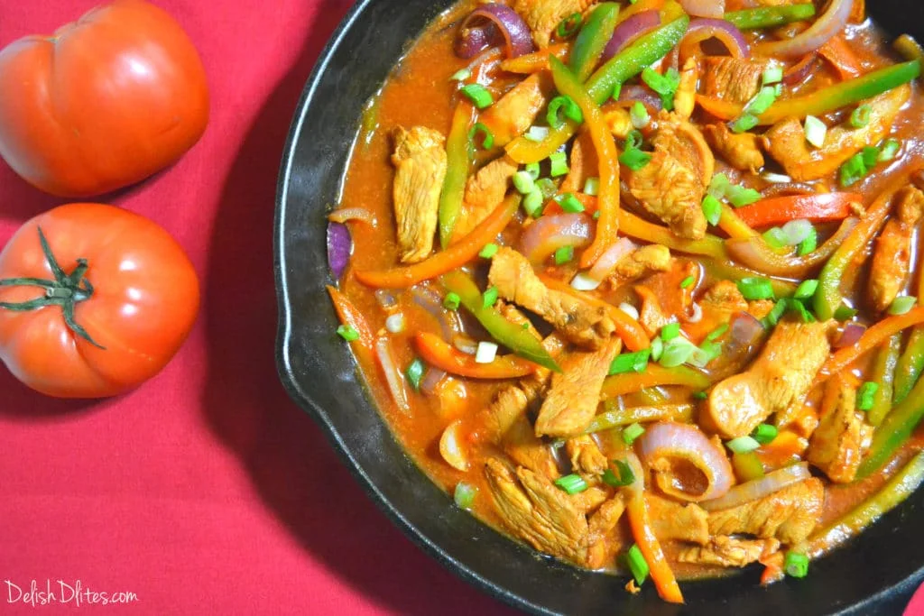 Pollo Salteado (Sauteed Chicken Stir-Fry)