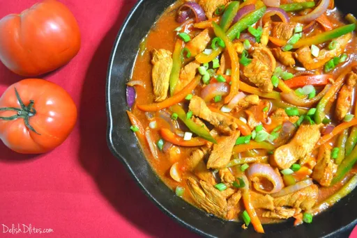 Pollo Salteado