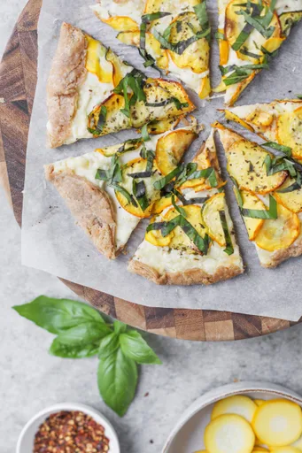 Cheesy Zucchini Galette