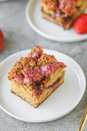 Strawberry Coffee Cake