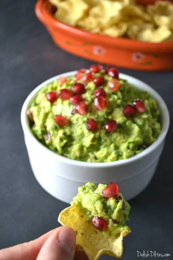 Guacamole con granada