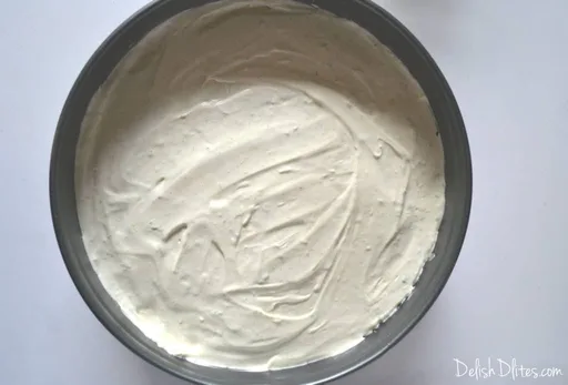 Tarta de queso con lima sin horno