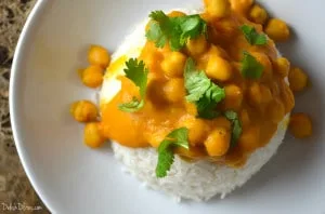 Kabocha Squash and Chickpea Curry
