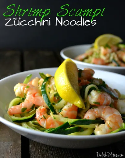 Shrimp Scampi with Zucchini Noodles