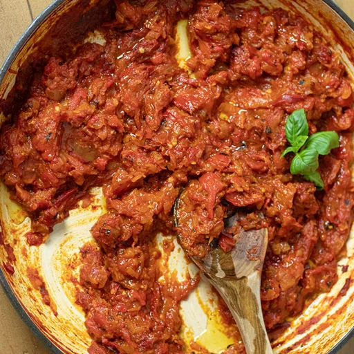 Greek-Style Tomato & Red Pepper Sauce