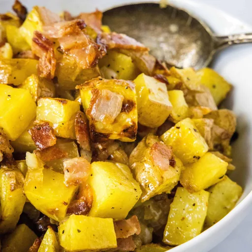 Ensalada de patata asada
