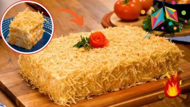 Prepara un sandwichón con pollo deshebradao, verduras y mayonesa: rinde para 8 personas y es fácil de hacer