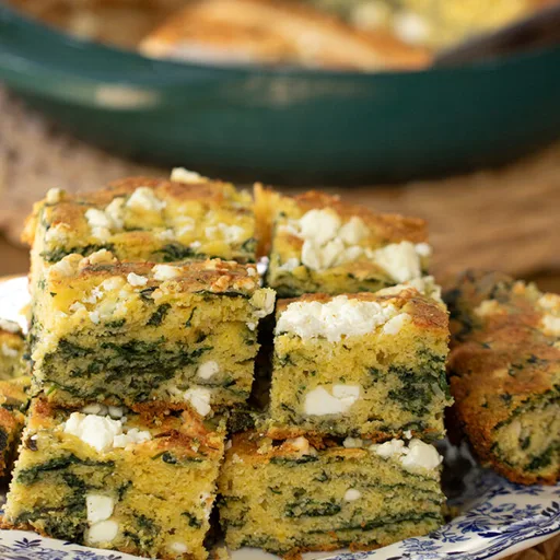 Spanakopita Cornbread