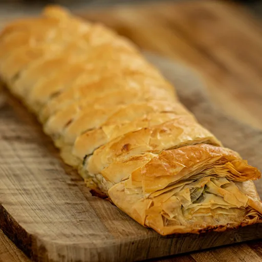 Spanakopita Phyllo Braid (Makes 2) | Greek Spinach and Feta Braid