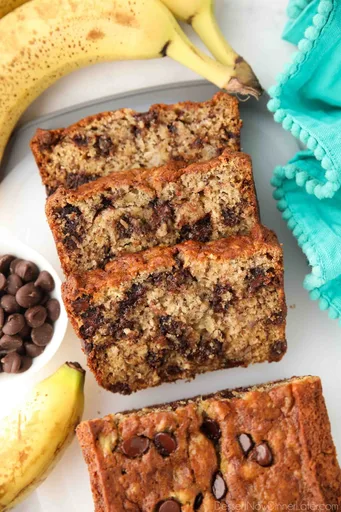 Easy Chocolate Chip Banana Bread