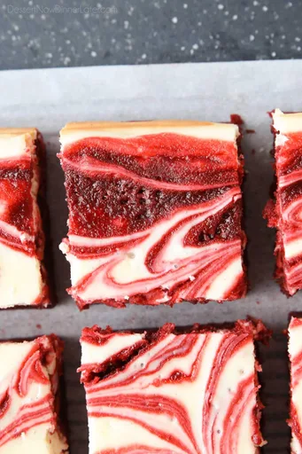 Red Velvet Cheesecake Brownies