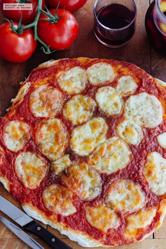 Pizza Margarita. Receta básica de pizza