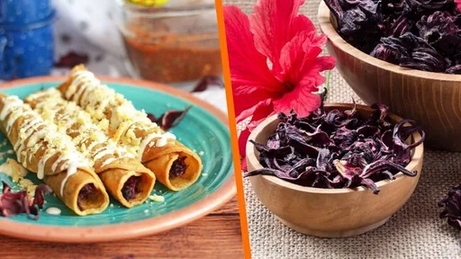 Cómo hacer tinga de flor de jamaica para tacos, una alternativa al pollo muy rica