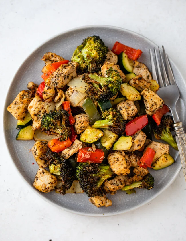 Cómo hacer verduras con mantequilla en freidora de aire. Receta rápida y sencilla de guarnición