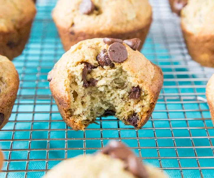 Banana Chocolate Chip Muffins