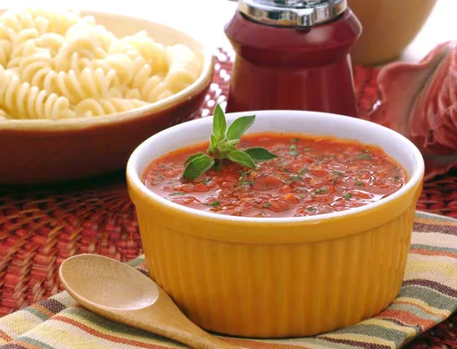 Salsa de tomate con pimiento rojo asado