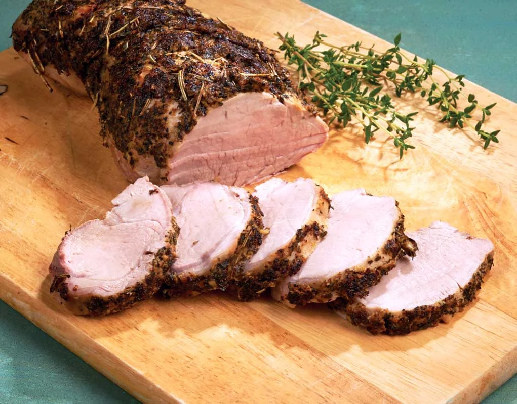 Herb-Rubbed Pork Tenderloin