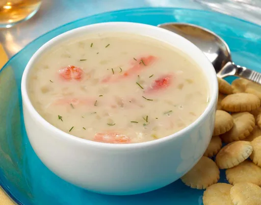 Sopa cremosa de cangrejo de la costa oriental de Maryland
