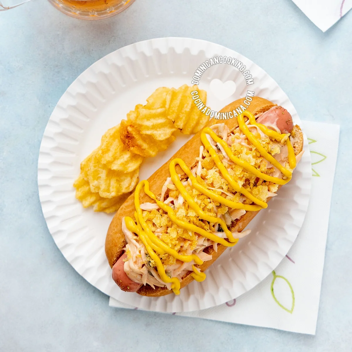 Dominican Hot Dog [Video+Recipe]