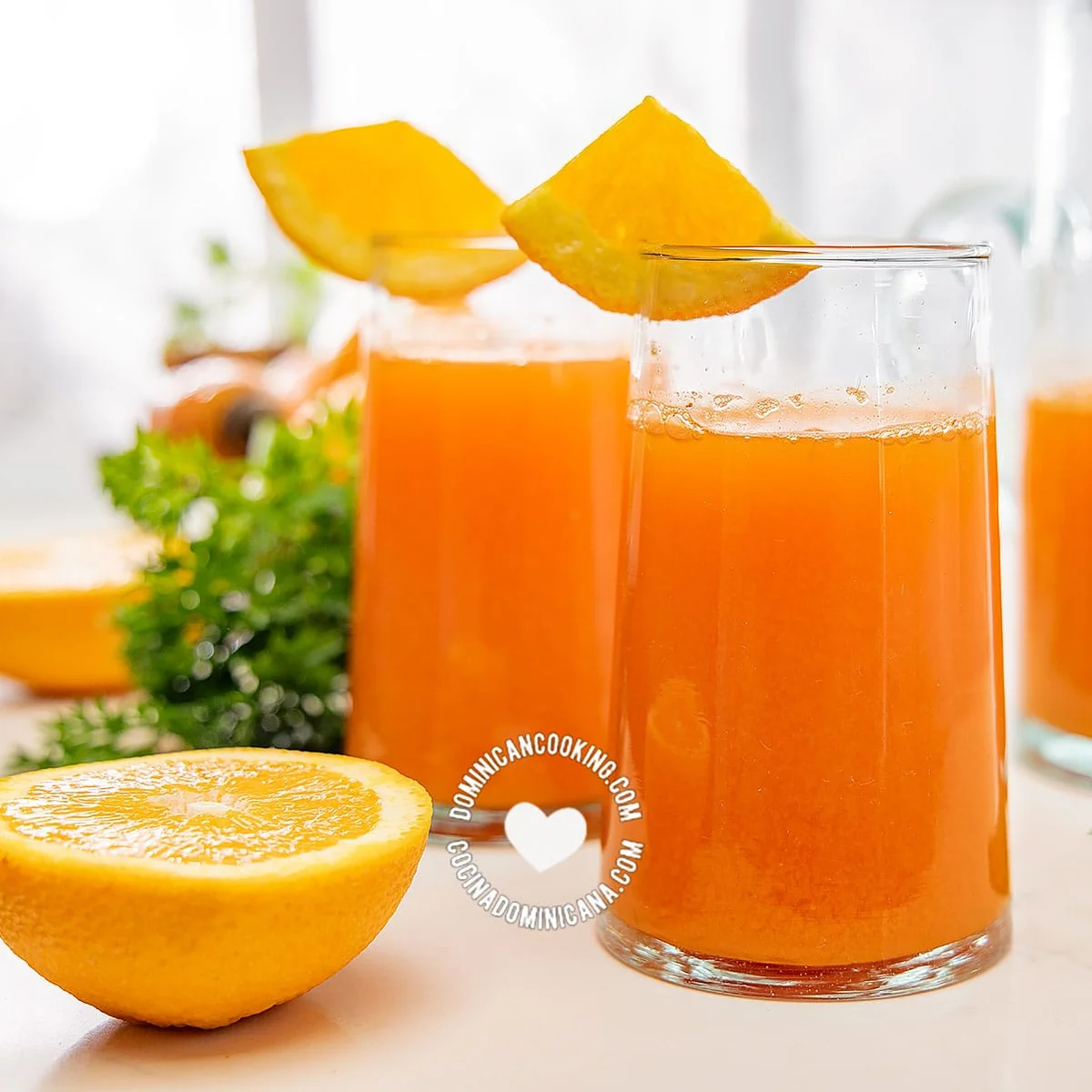 Jugo de Zanahoria y Naranja [Video+Recipe] Carrot and Orange Juice