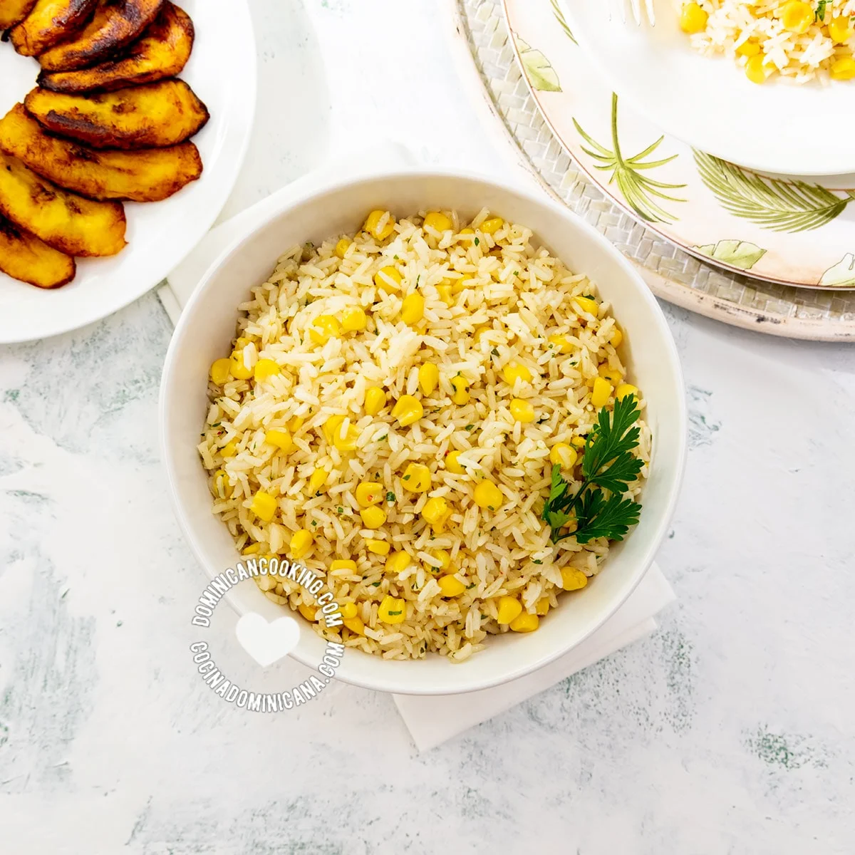 Arroz con Maíz [Video+Recipe] Rice with Corn