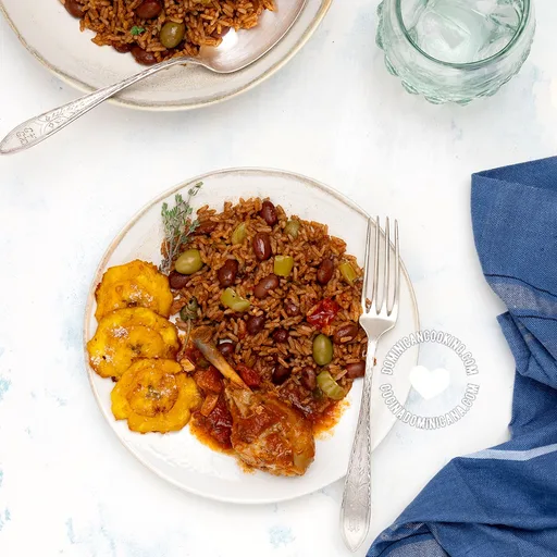 Moro de habichuelas (Arroz con judías dominicano)