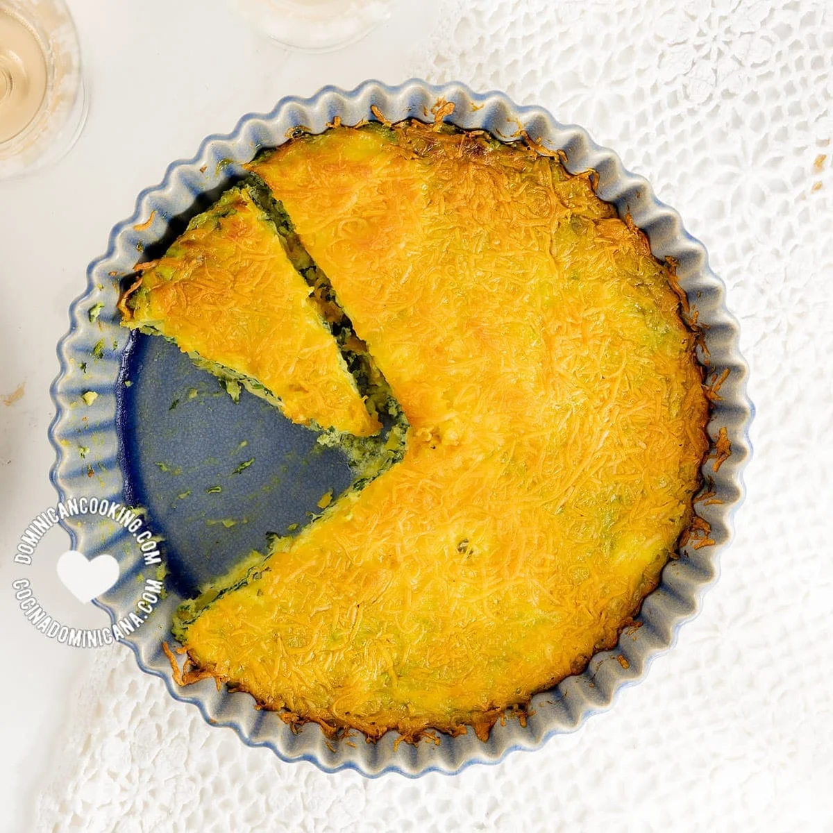 Pastelón de Cepa de Apio [Video+Recipe] Celery Root & Cheese Casserole