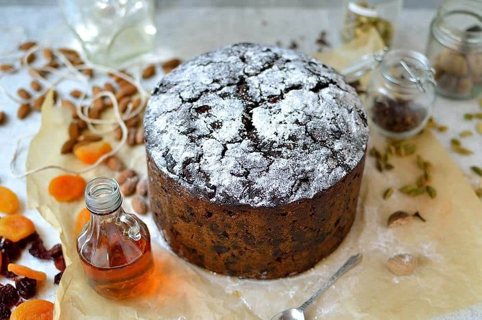 Rich Christmas Fruitcake