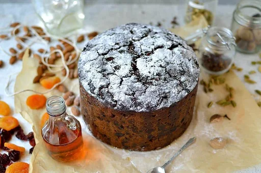 Rich Christmas Fruitcake