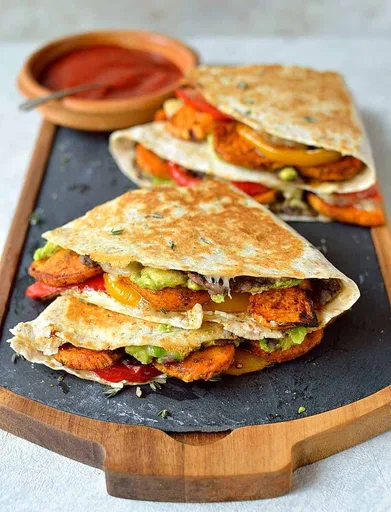 Loaded Veggie Quesadillas