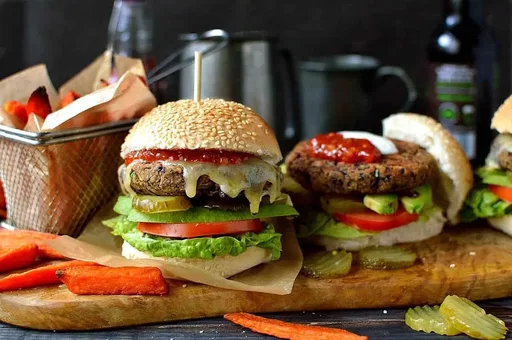 Hamburguesas vegetarianas de judías negras