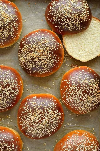 Tangzhong Burger Buns