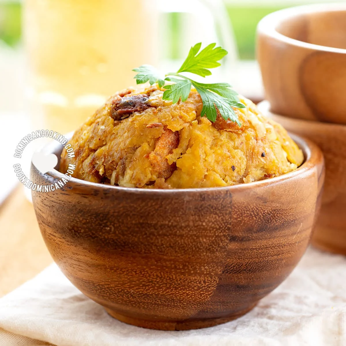 Mofongo [Video+Recipe] Garlicky Fried Plantain
