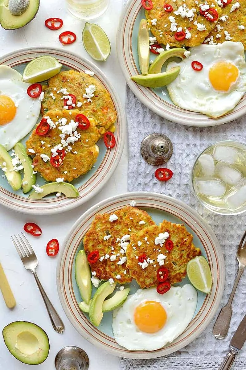 Sweetcorn And Feta Fritters