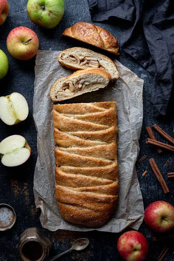 Brioche de manzana y canela
