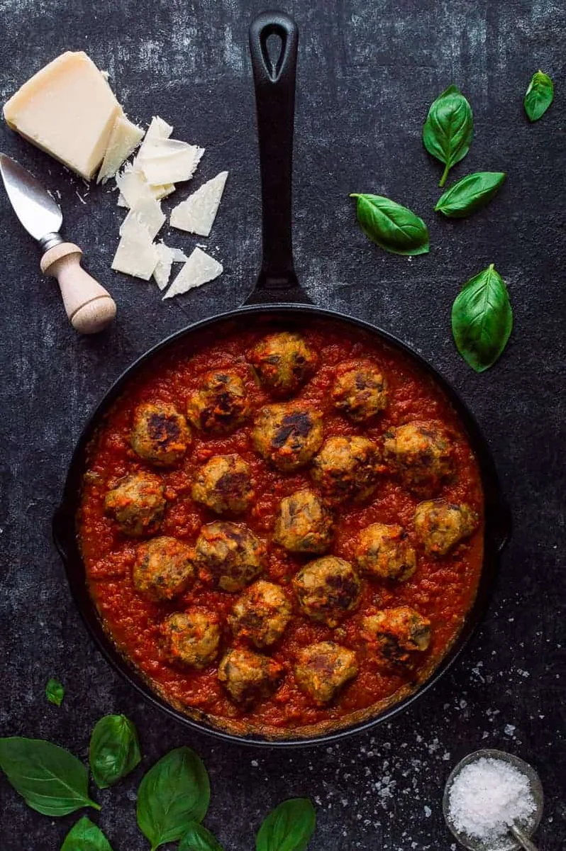 Vegetarian Mushroom Meatballs