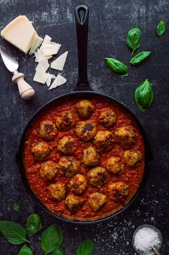 Vegetarian Mushroom Meatballs