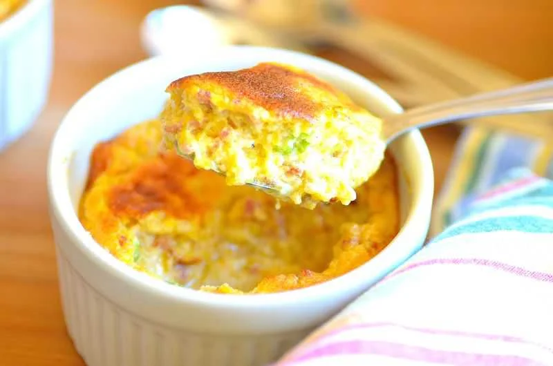 Butternut Squash Beef Jerky Soufflé