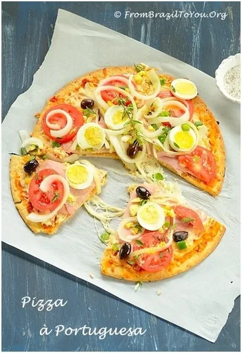 Pizza a la portuguesa