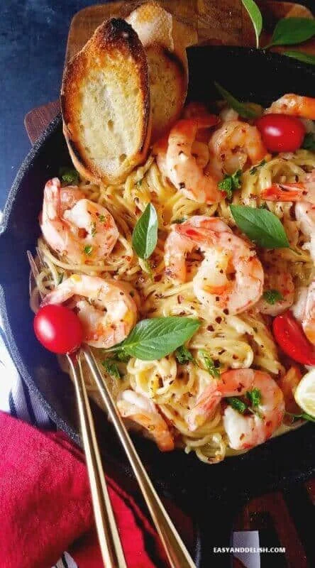 Shrimp Scampi Pasta Recipe