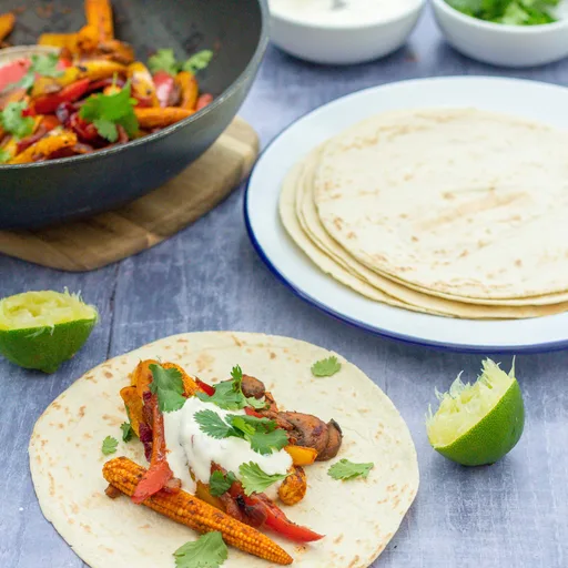 Fajitas de verduras