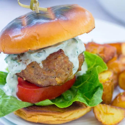 Hamburguesas picantes de cordero estilo marroquí